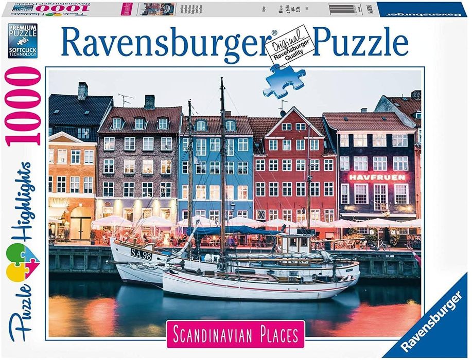 Пъзел Ravensburger Копенхаген 1000 части