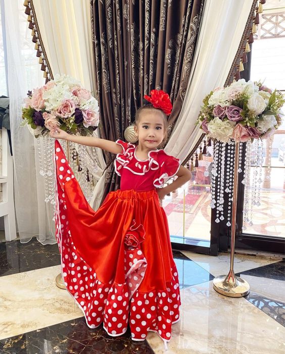 Испанское платье на прокат