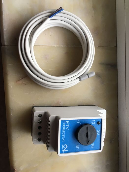 Termostat si senzor incalzire electrica pardoseala