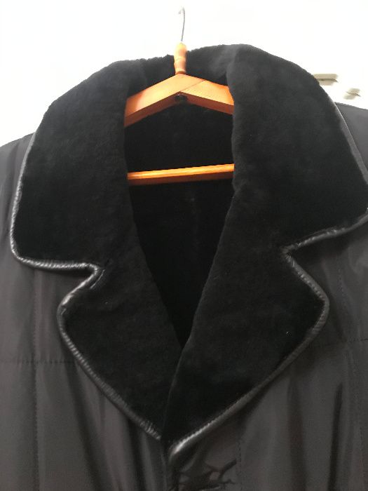 НОВАЯ ЗИМНЯЯ КУРТКА пр-во ТУРЦИЯ натуральный овечий мех 100000 тг торг