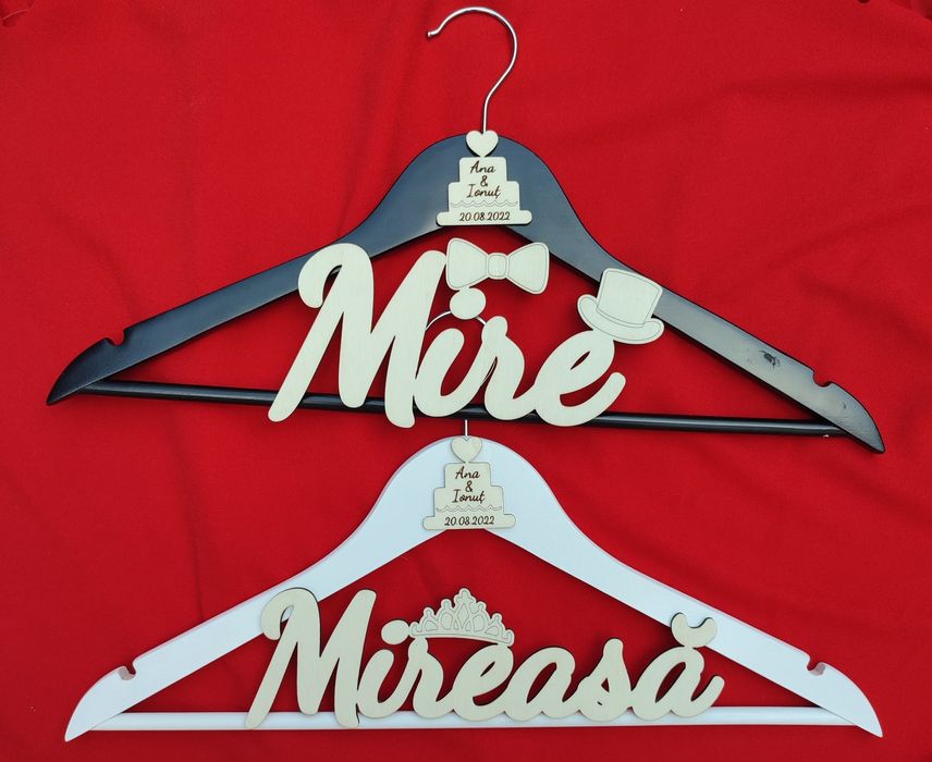 Umerașe personalizate pentru miri