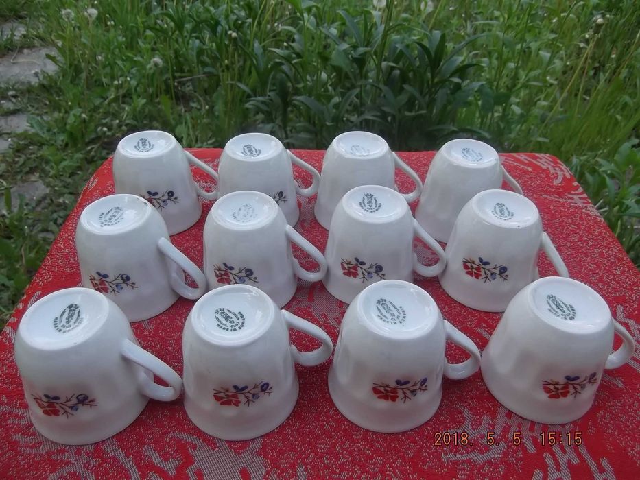 Set ceșcuțe și farfurioare