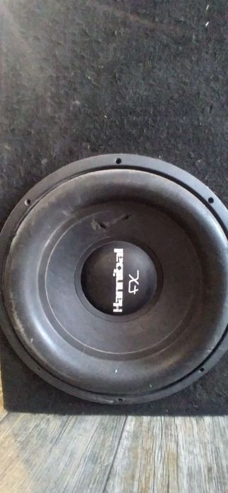 Сабвуфер "Hannibal" без усилителя,в коробе в рабочем состоянии.
