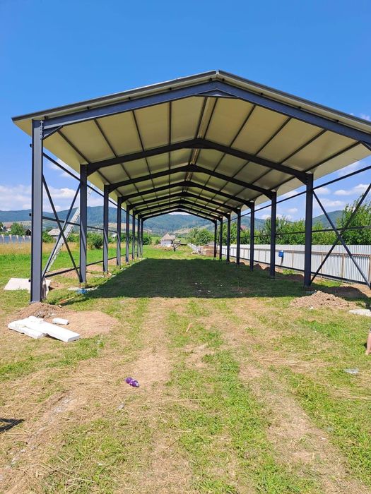 Vând hala metalica 12x25