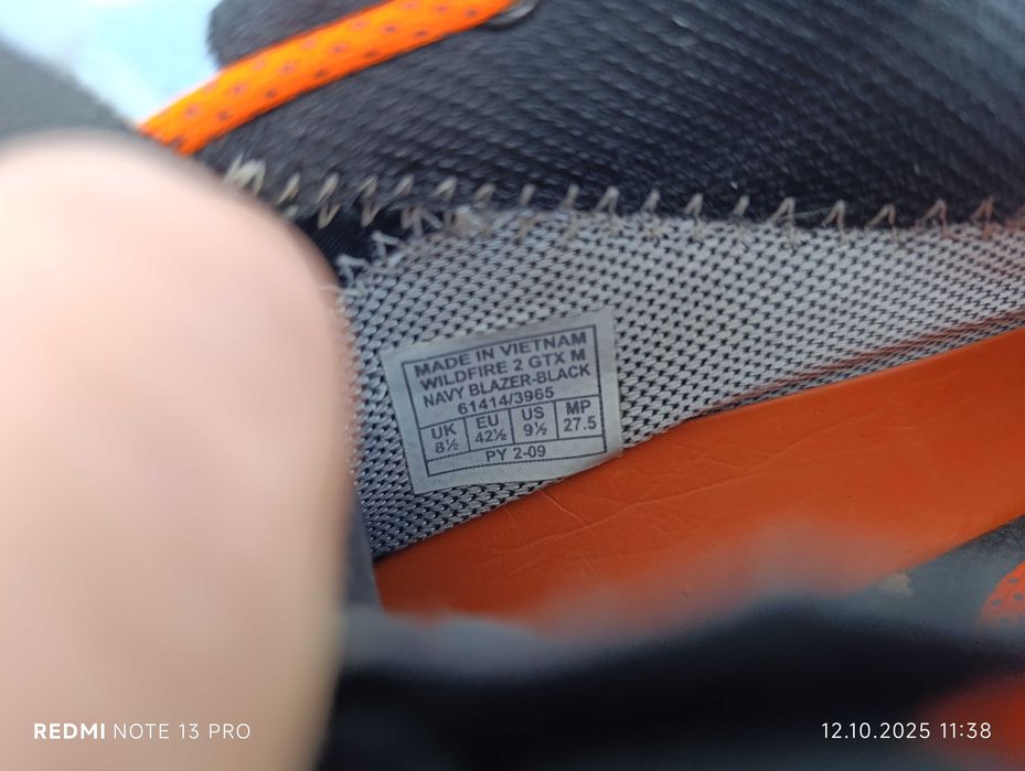 Salewa Wildfire 2 M GORE-TEX''оригинални мъжки туристически 42.5 номер