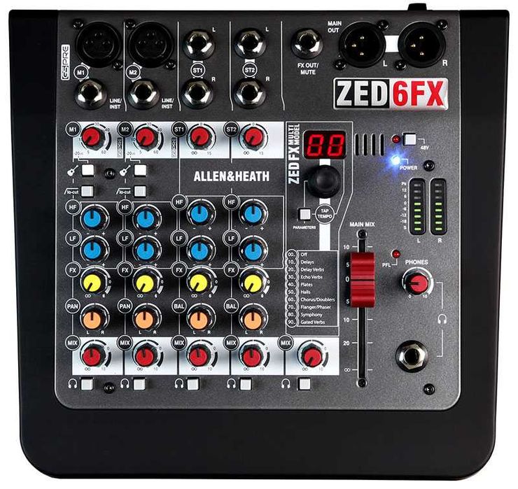 Смесителен пулт Allen & Heath ZED-6FX