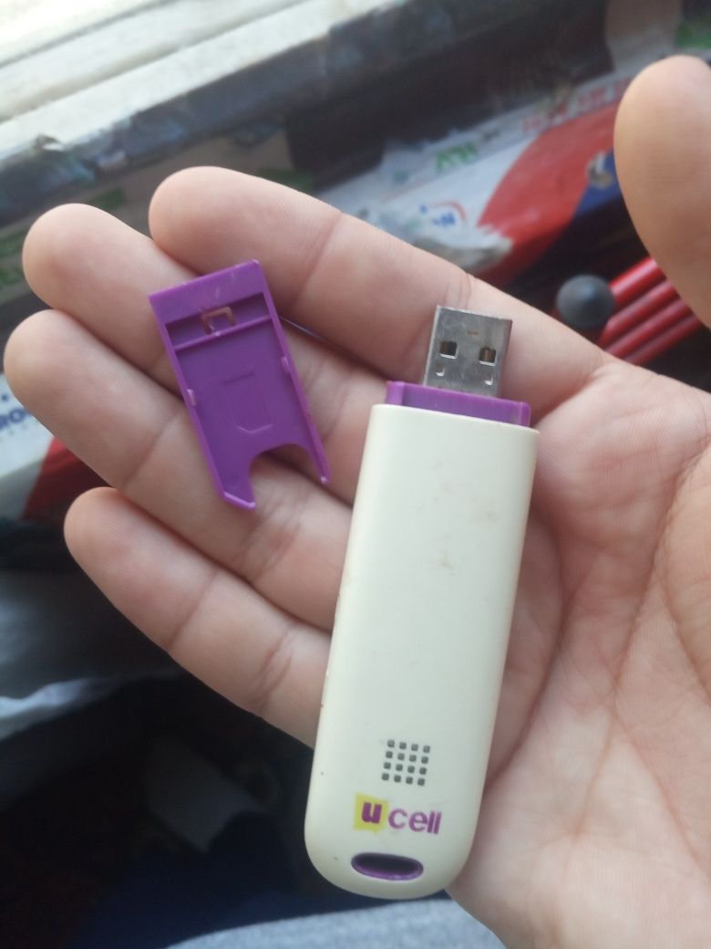 Прошивка килинган USB модем. Холати уртача