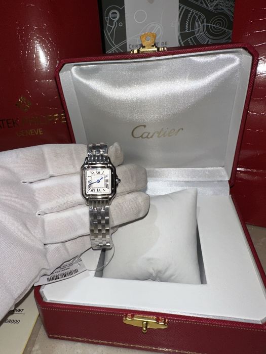 Ceas Cartier 22mm Dama/Silver/Full Box cadou c:3