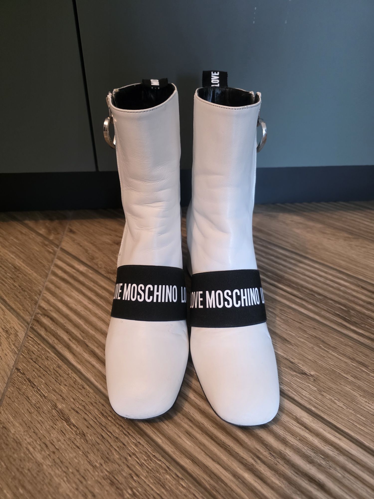 LOWE MOSCHINO - Дамски кожени боти