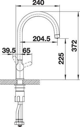 Vand robinet baterie de bucătărie pentru apa filtrata NOUA, Germania