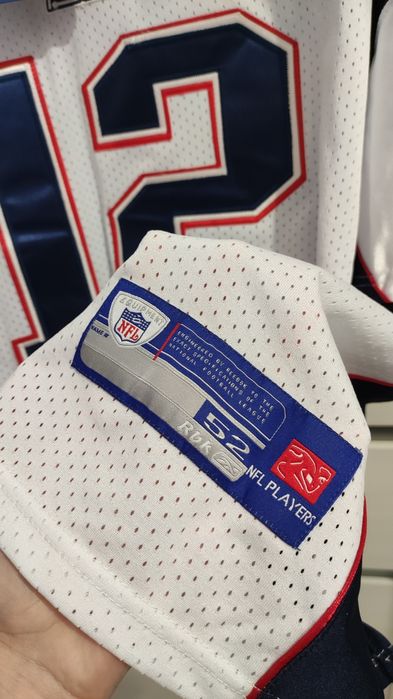Нова NFL Jersey Reebok size 52 Patriots x Brady