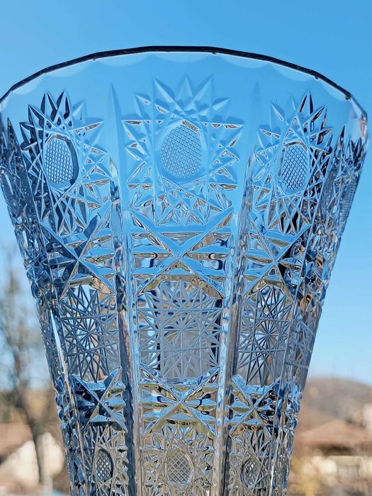 Бохемия- Кристална ваза