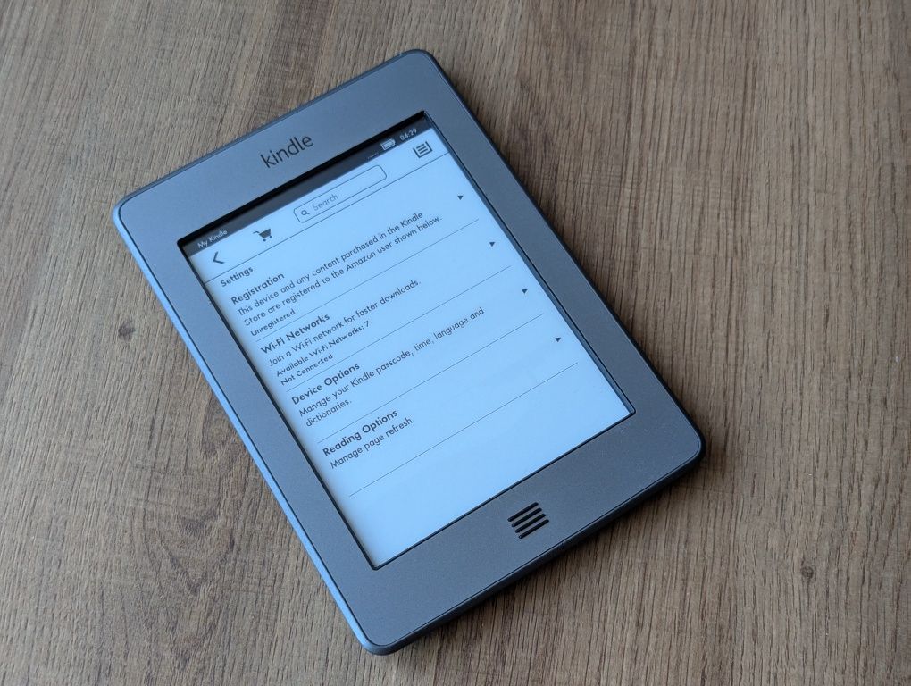Електронен четец за книги Amazon Kindle D01200 4th Gen Touch E-Reader