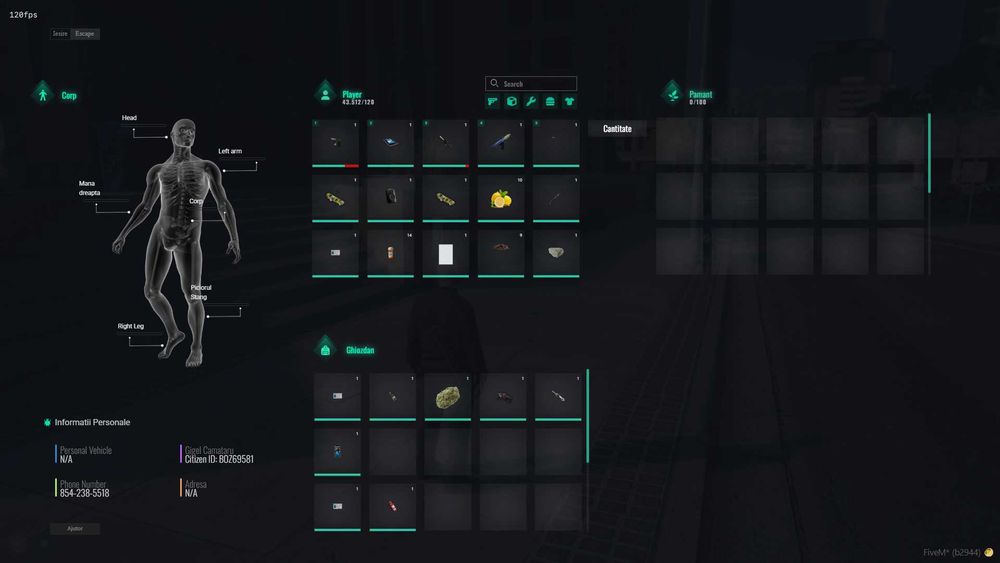 Vand server de fivem bazat pe qb