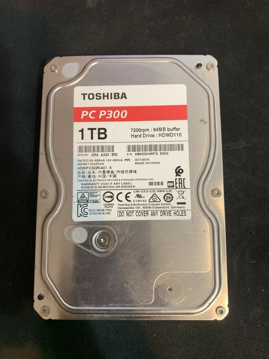 Жесткий диск 1ТБ