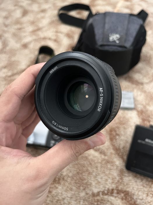 Nikon d3400 obiectiv 50mm 1.8G