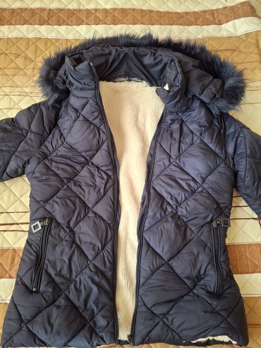 Детско зимно яке за момиче с подплата