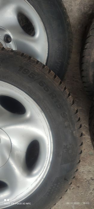 Зимни гумиKUMHO 195/65/15  с джанти