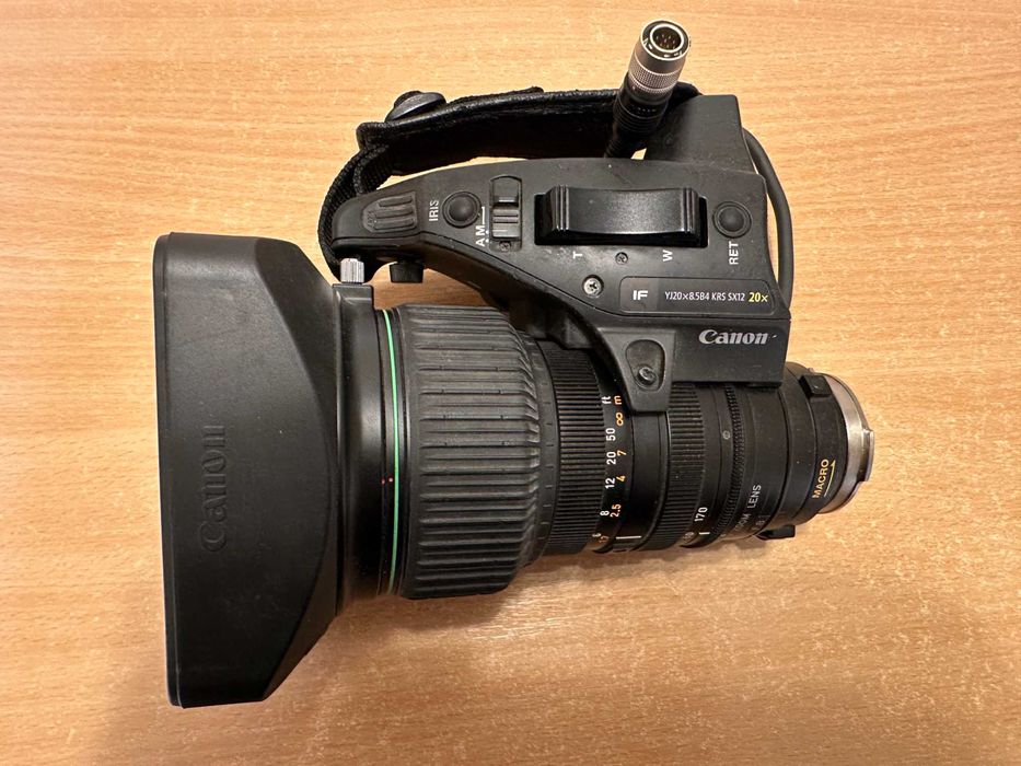 Obiectiv broadcast Canon YJ20x8.5B4 KRS SX12 20x IF B4 2/3