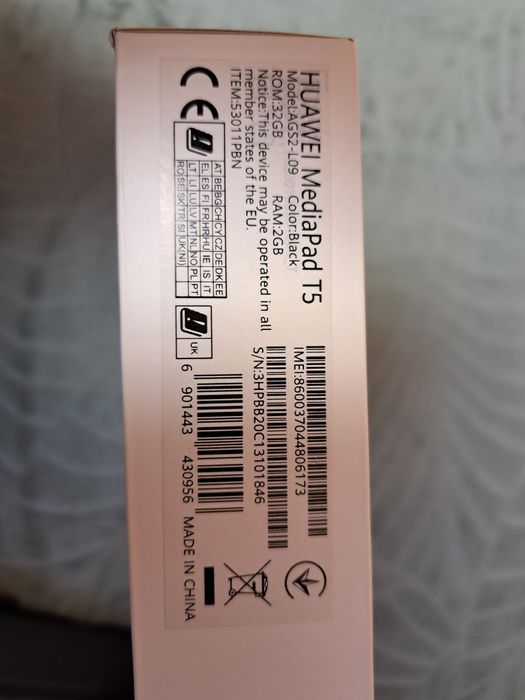 Huawei MediaPad T5 – 10.1", 2GB RAM, 32GB + accesorii