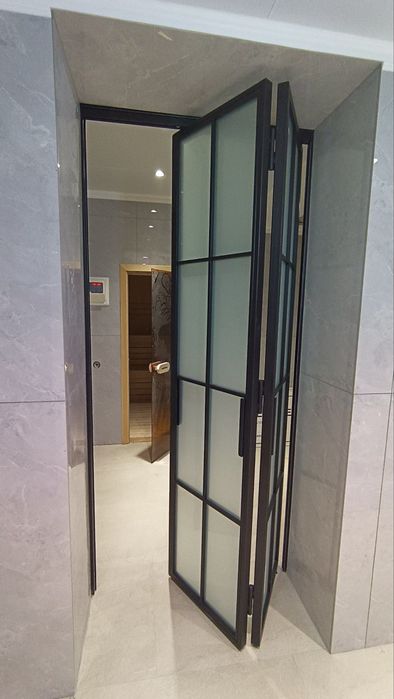 Раздвижные двери/перила/душевые кабинки/перегородки лофт