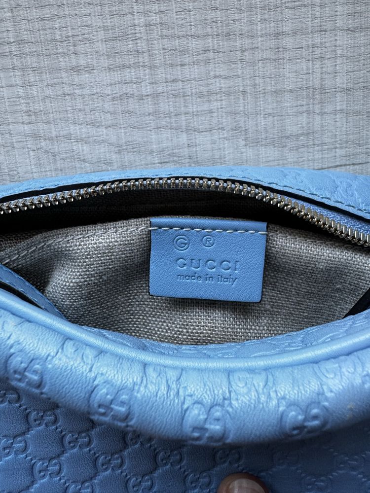 Geanta Gucci Guccissima Bree Camera Crossbody Bag