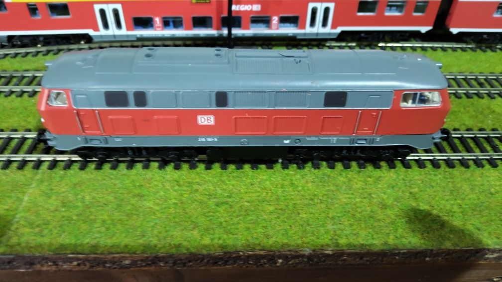 Trenulet electric locomotiva LDH BR 218 H0 piko nou