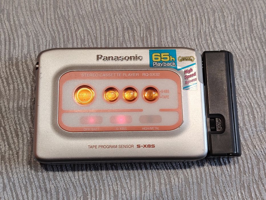 Уокмен, walkman, касетофон, panasonic rq sx32