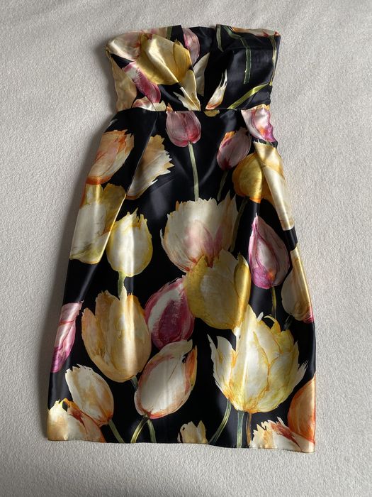 Rochie matase superba (banchet, cununie, garden party)