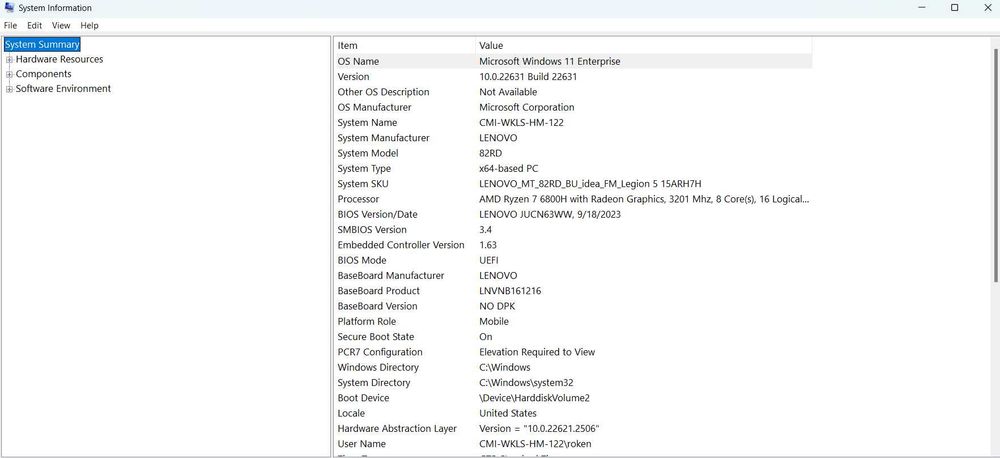 Gaming laptop Lenovo Legion 5 15ARH7H NVIDIA 3060 6GB 32GB RAM, 144Hrz
