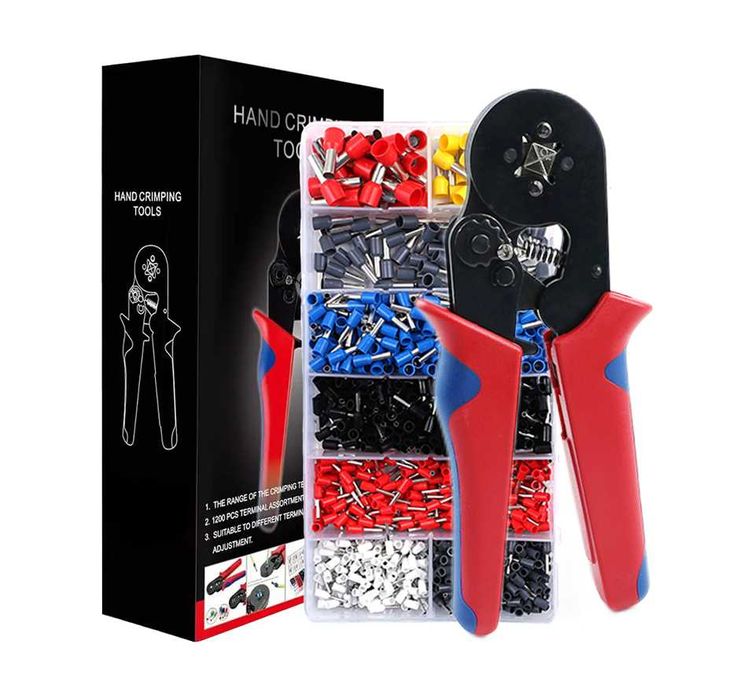 22-8AWG HSC8 6-4 Клещи за Кримпване. Инструмент за кримпване