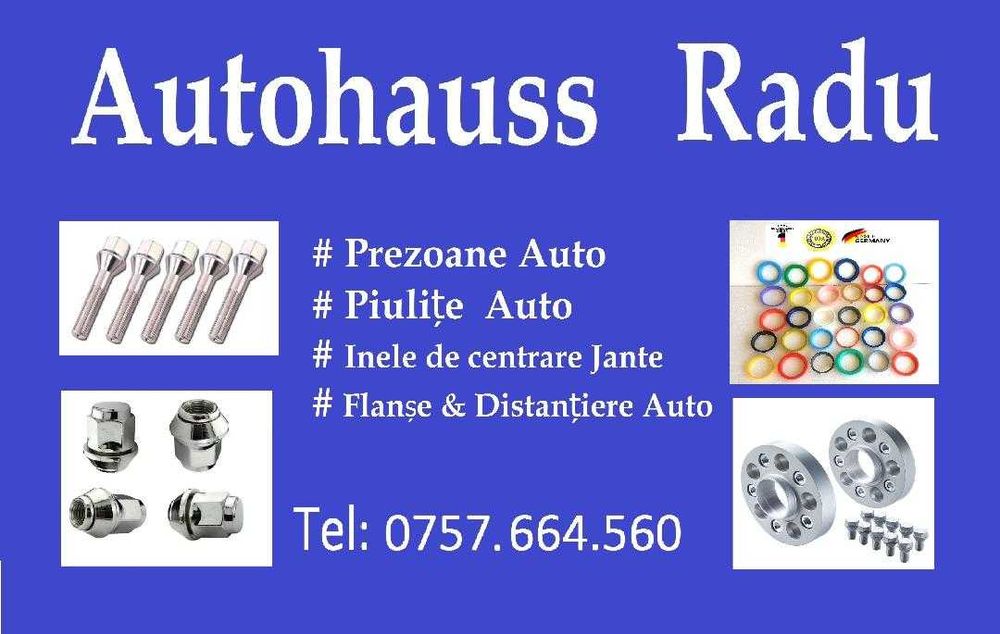 Distantiere 13 mm BMW SERIA 5 CB 74.1 cu prezoane lungi M12X1.5