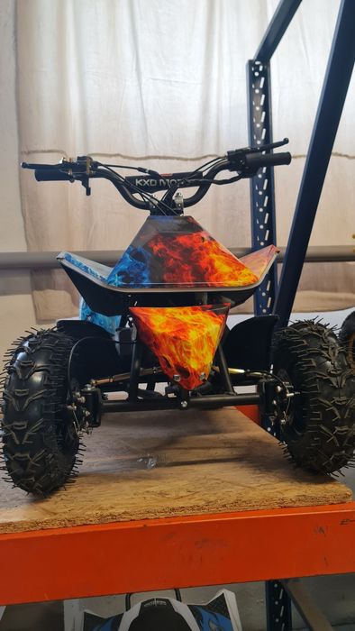 Atv tesla 49cc cu pornire la buton si sfoara nou vu garantie