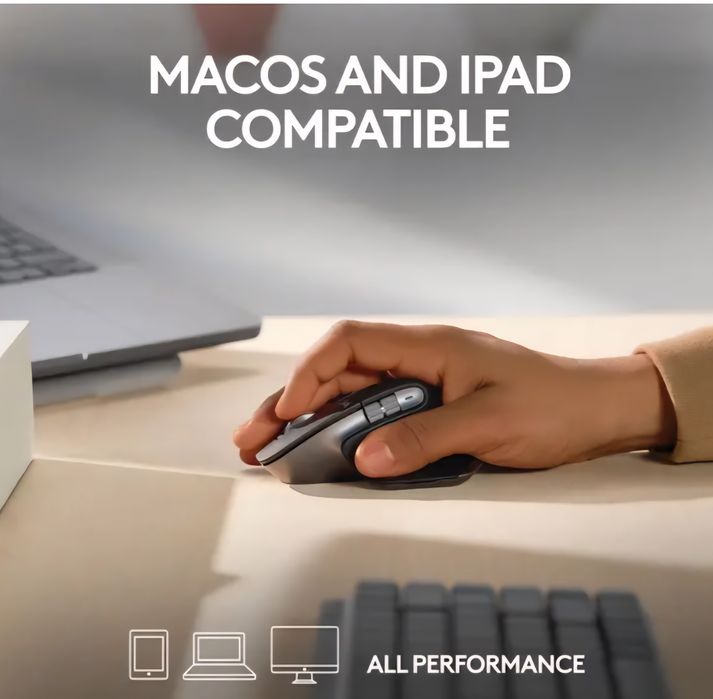 Mouse Wireless Logitech MX Master 3S for Mac, Bluetooth, 8000 dpi