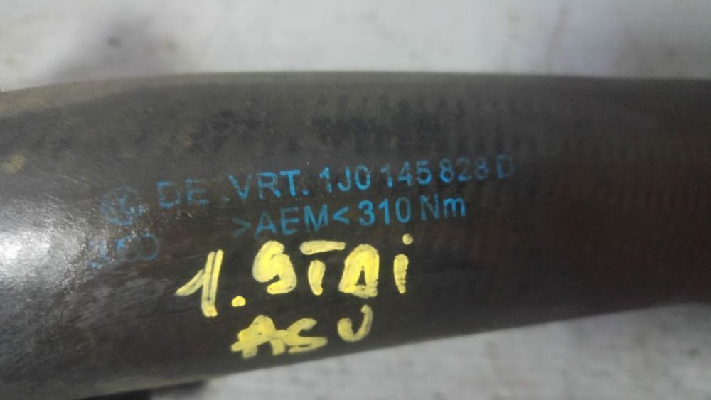 furtun intercooler 1.9 tdi asv vw golf 4 sharan skoda octavia 1 seat leon audi a3 8l1 1j0145828d