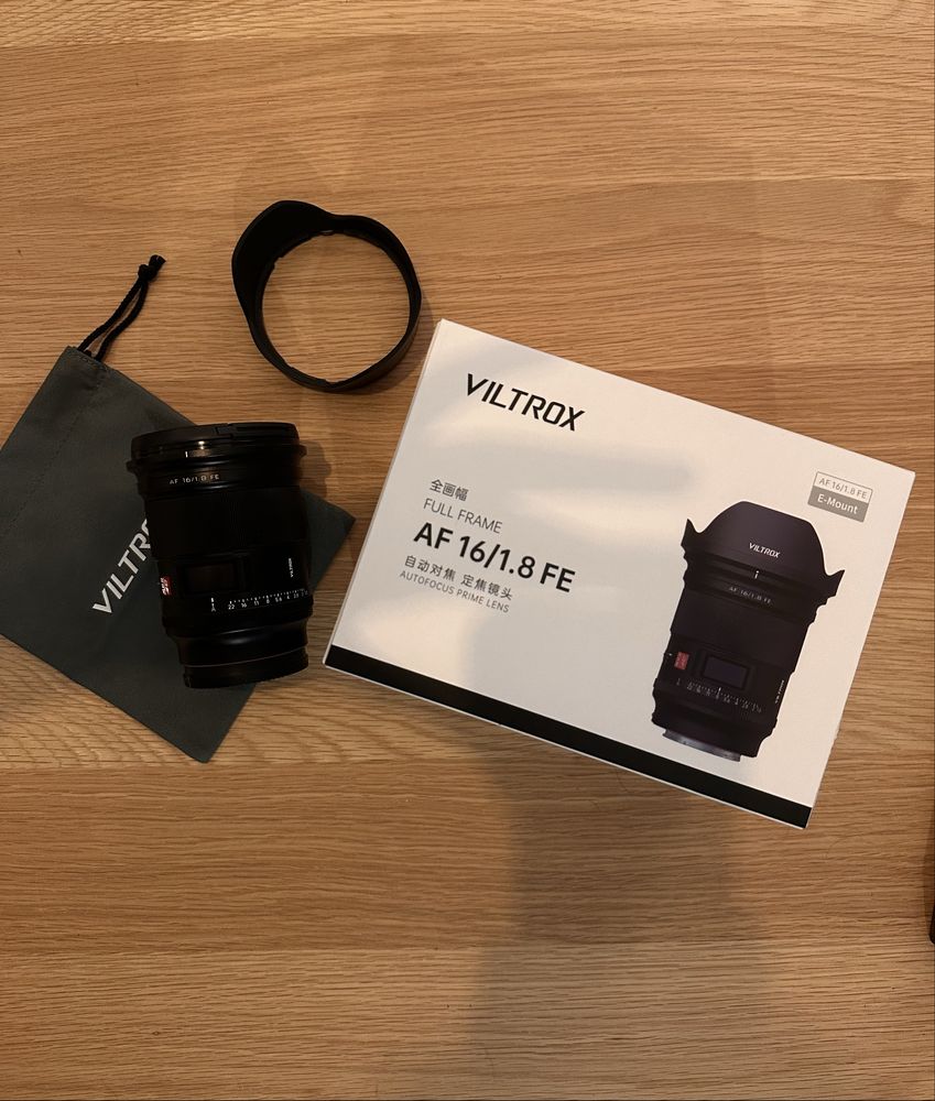 Viltrox AF 16mm F1.8 FE за Sony