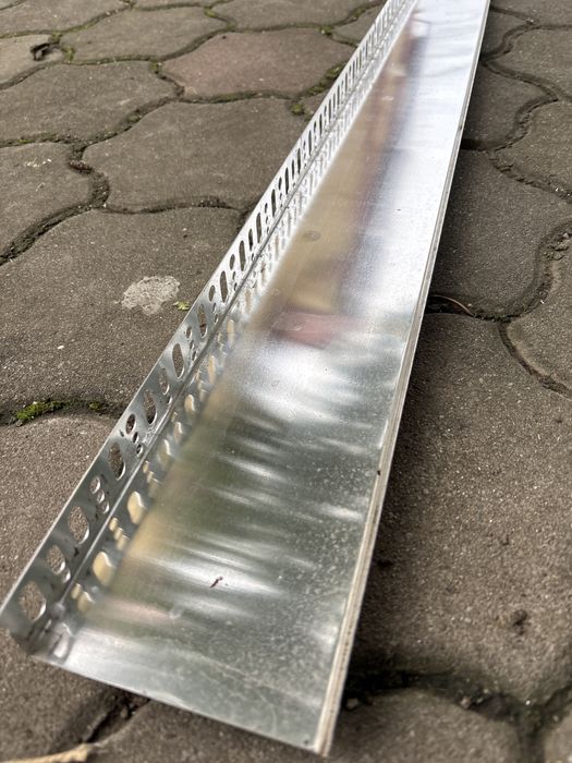 Profil soclu aluminiu 10 x 250 - 7buc (nou)