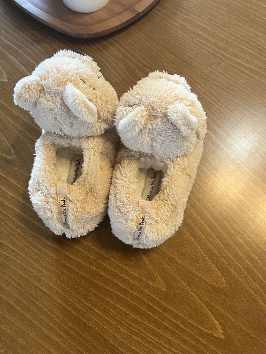 Меки и топли пантофки с мече / 22 р-р