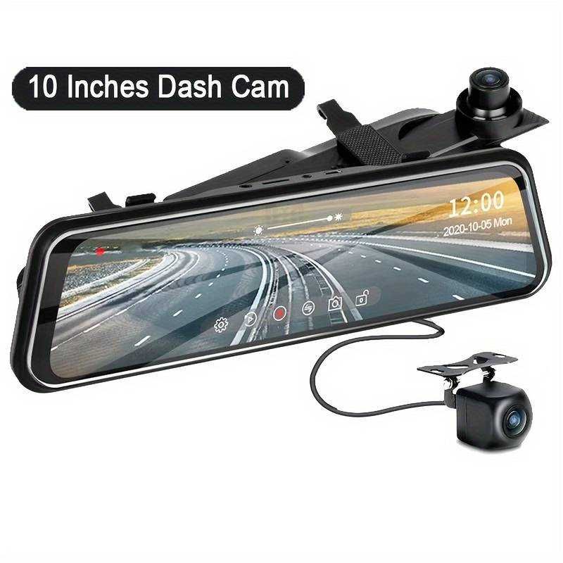 Видеорегистратор DVR1080 FULL HD 9,66 Touch screen Огледало с 2 камери