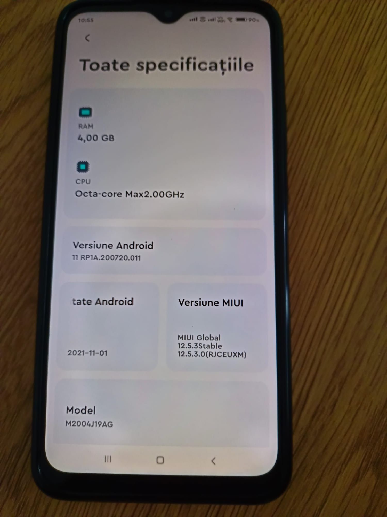 Vând Xiaomi Redmi 9 64 GB,4GB ram.