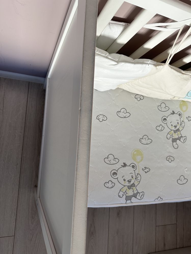 Бебешко легло IKEA SUNDVIK 60/120 + матрак