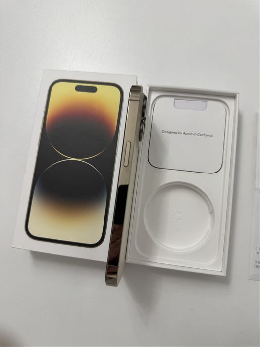 Vand iphone 14 pro gold full box