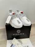 Adidasi VERSACE Chain Reaction White - Full Box -Produs Nou