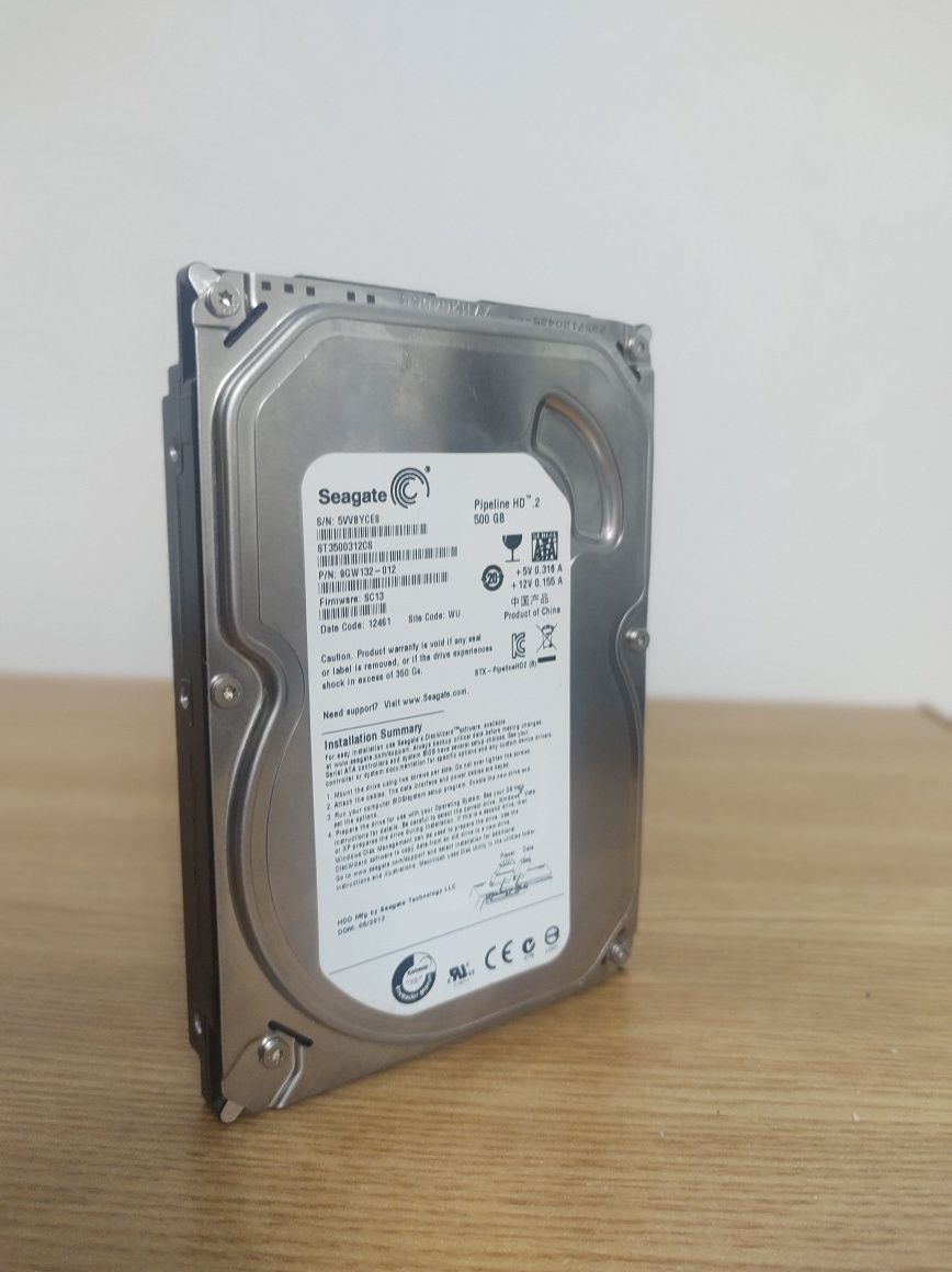 Hard Disk Pentru PC Desktop Laptop 500Gb