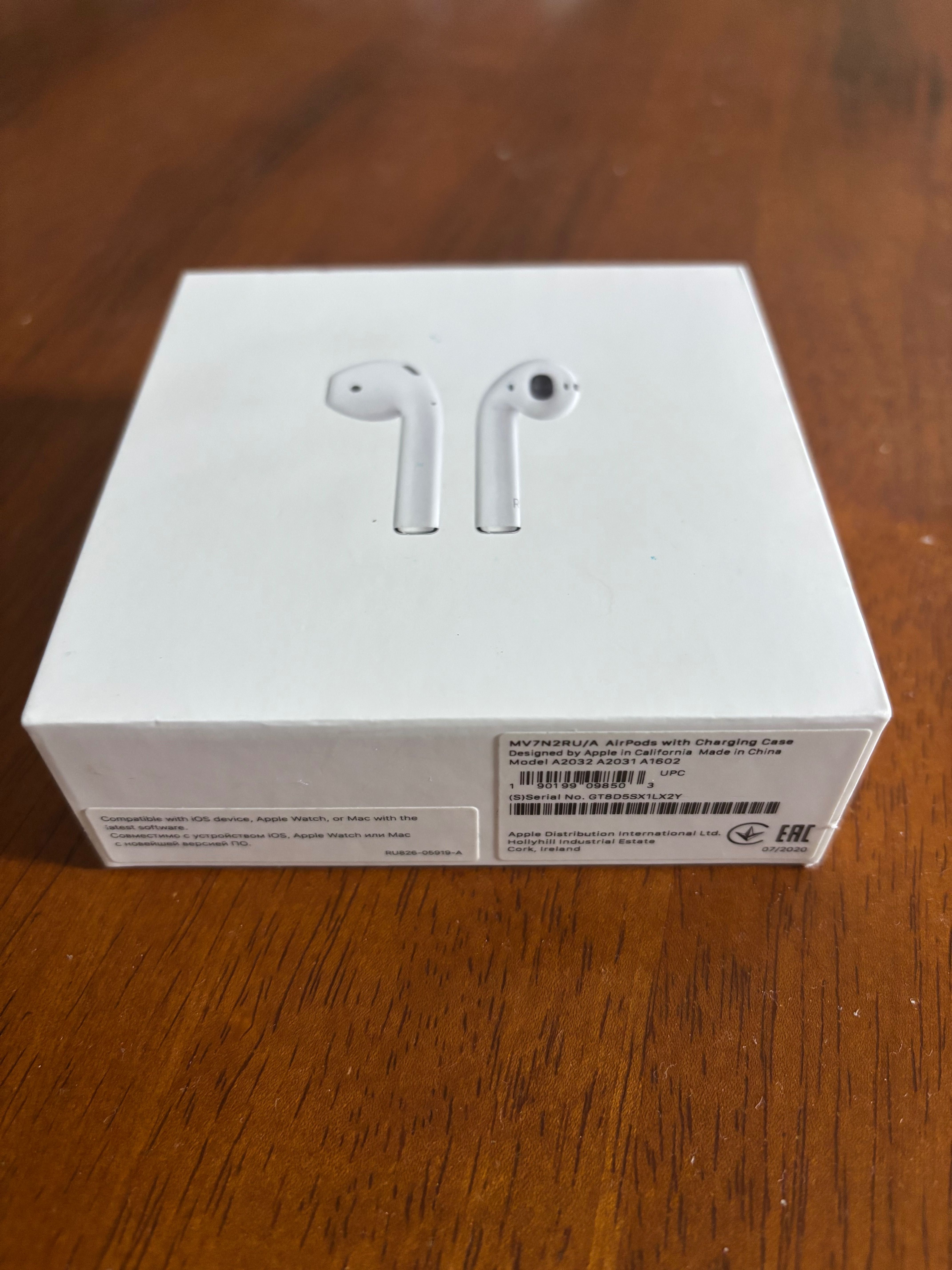 Коробка AirPods 2