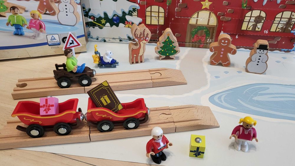 Joc Craciun cu piese lemn, Lidl Playtive Junior