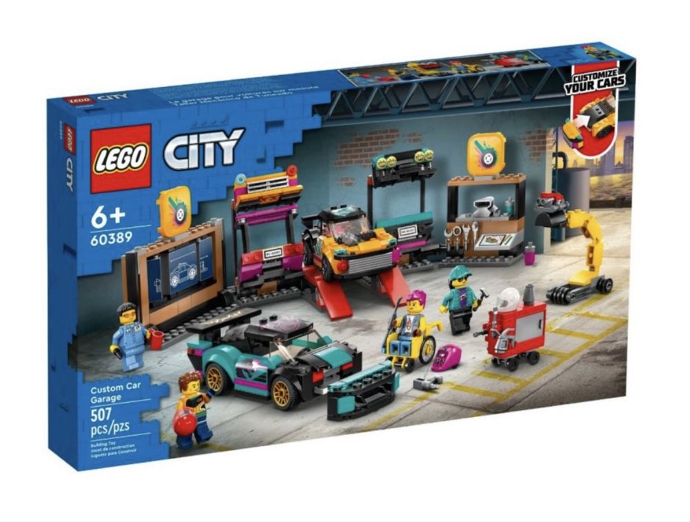 Конструктор LEGO City - Сервиз за тунинговане (60389)