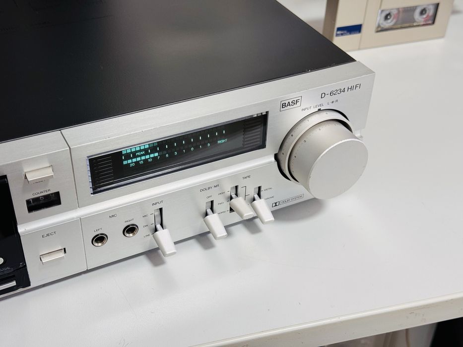 Deck nemțesc HIFI BASF D-6234,sunet deosebit,servisat,an 1979, 8.5 kg