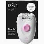 Epilator Braun Silk-Epil 1-010, Soft Lift, 20 pensete, Roz