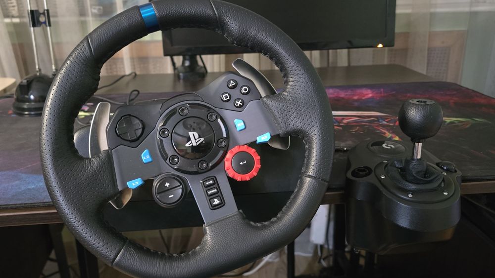 Игровой руль Logitech g29+shifter